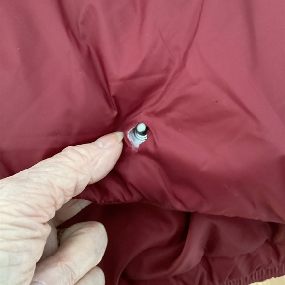 Banana Republic Puffy Jacket - Burgundy - Size  M - Picture 7 of 7